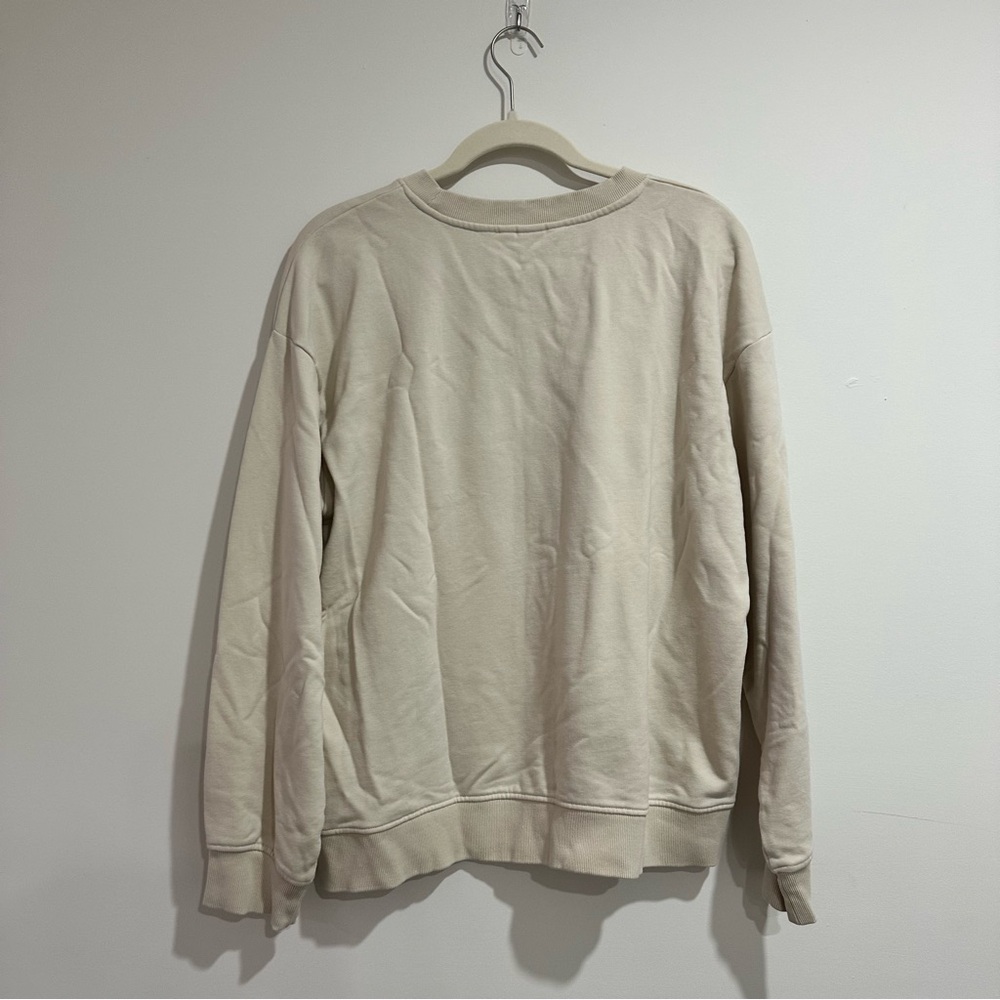 Lightweight Nirvana Beige Sweatshirt - Size M - Picture 2 of 2